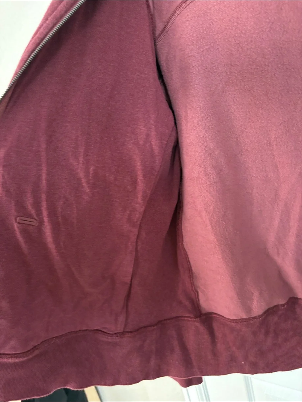 LULULEMON Heathered Smoky Red Full Zip Scuba Plus size 16 XXL - Picture 7 of 7